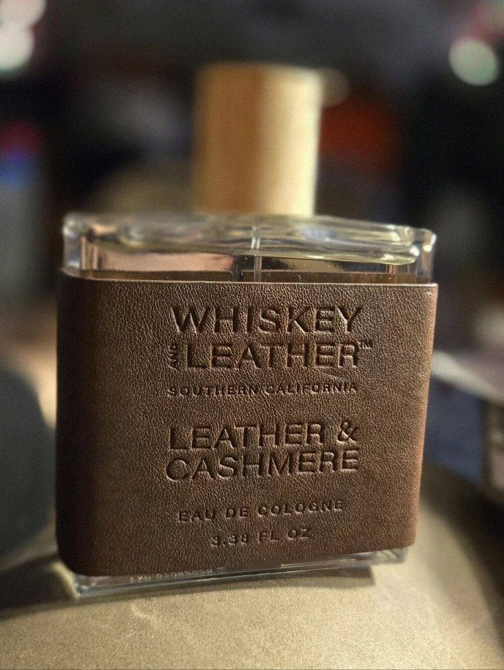 Whiskey And Leather By Dand + Fog- Leather & Cashmere